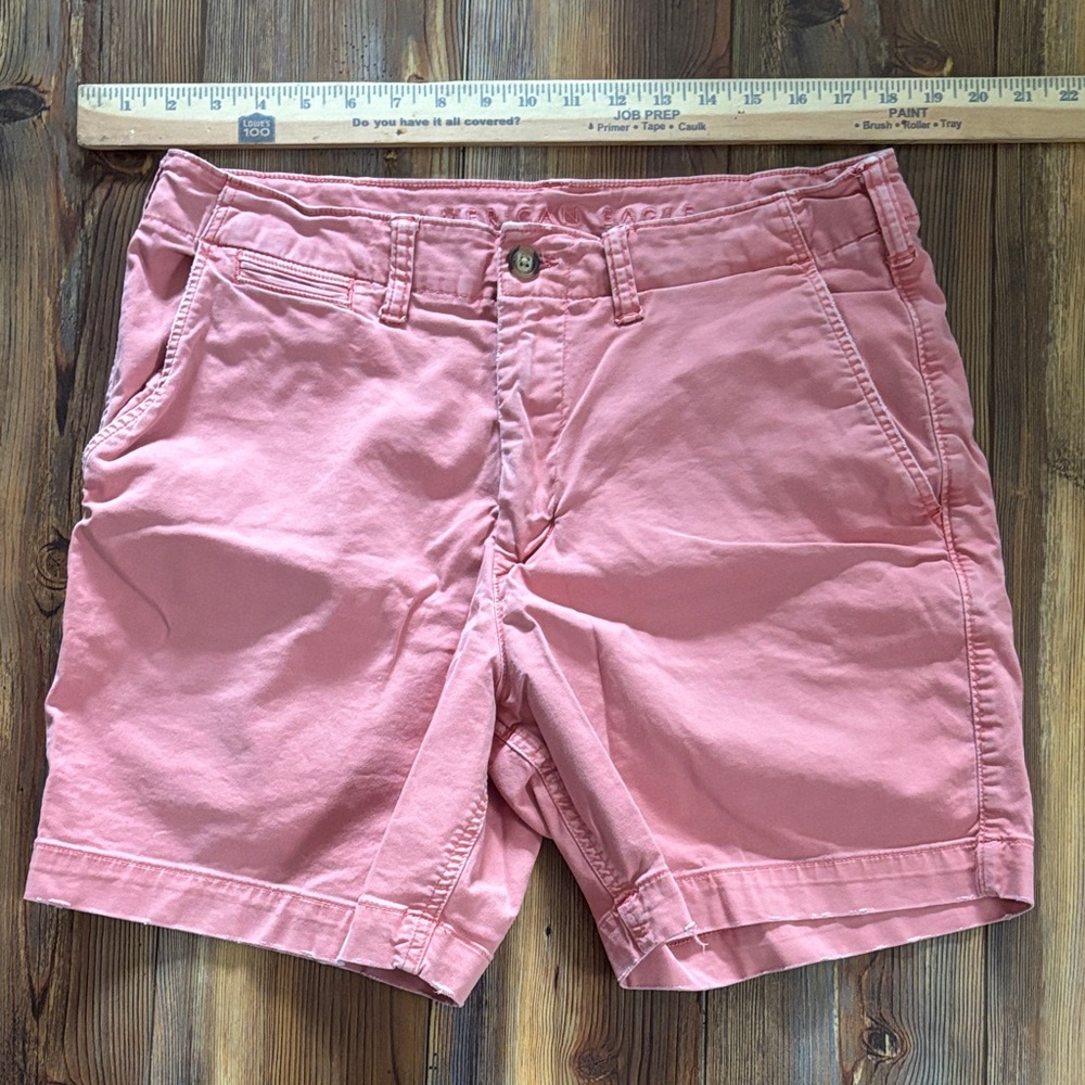 American Eagle Outfitters Pink Men Shorts 33 waist